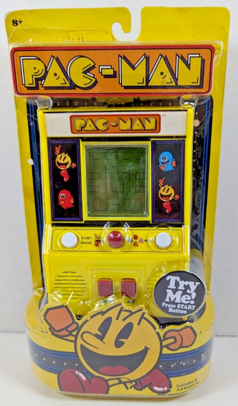 Pac-Man Mini Arcade Game Classic Arcade Electronic Video Game from Basic Fun NIB
